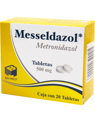Messeldazol Tabs. 500 mg C/20