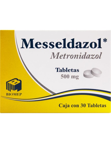 Messeldazol Tabs. 500 mg C/30