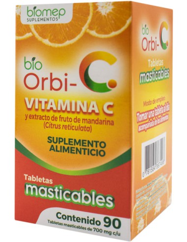 Bio Orbi-C Tabs. Masricables C/90