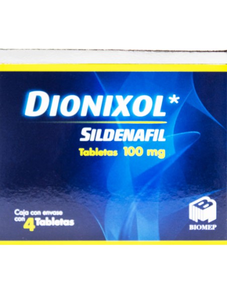 Dionixol Tabs. 100 mg C/4