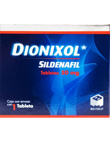 Dionixol Tabs. 50 mg C/1
