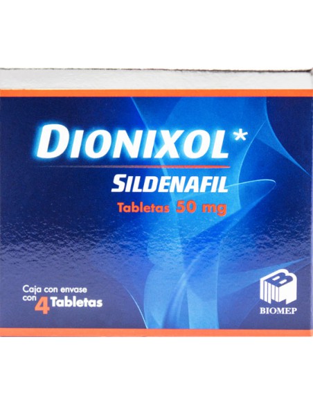 Dionixol Tabs. 50 mg C/4