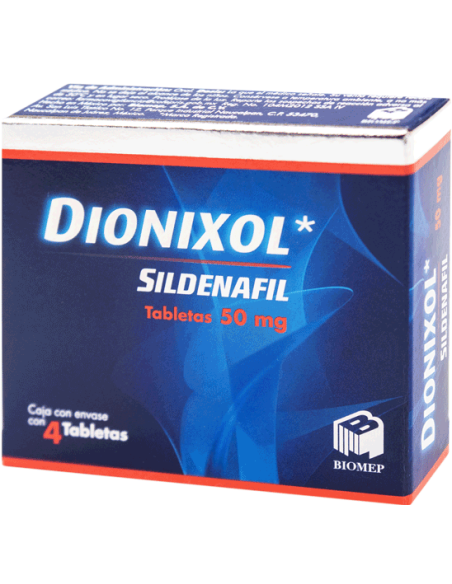 Dionixol Tabs. 50 mg C/4