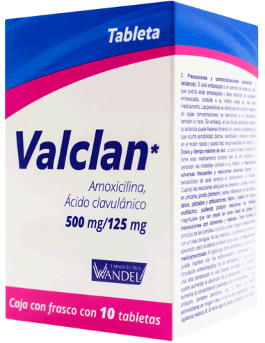 Valclan Tabs 500 mg C/10