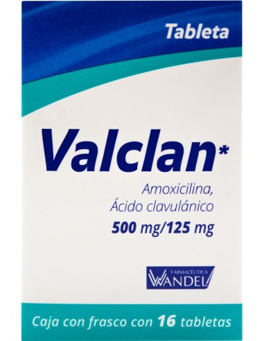 Valclan Tabs 500 mg C/16