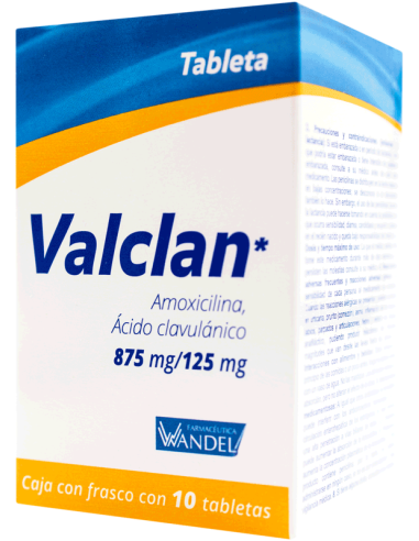 Valclan Tabs 875 mg C/10