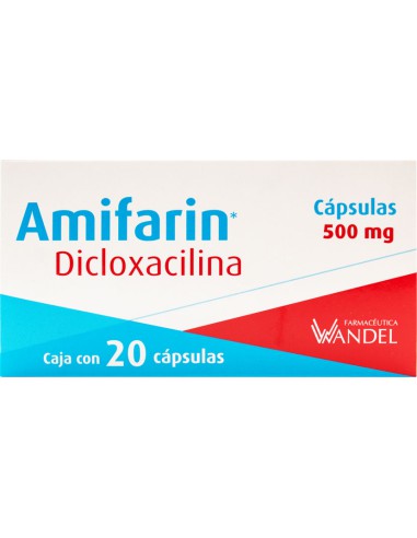 Amifarin Caps. 500 mg C/20