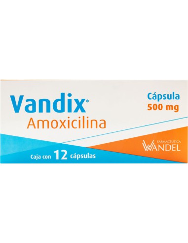 Vandix Caps. 500 mg C/12