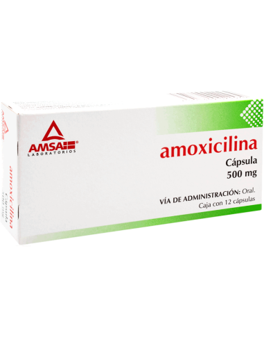 Amoxicilina Caps 500mg C/12 (Amsa)