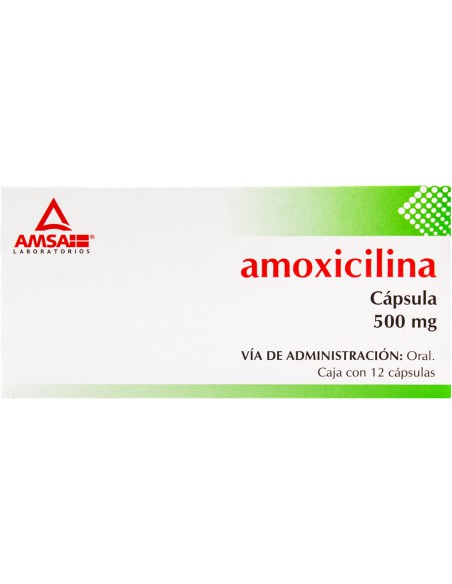 Amoxicilina Caps 500mg C/12 (Amsa)