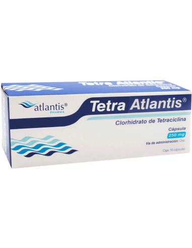 Tetra Atlantis Caps. 250 mg C/16