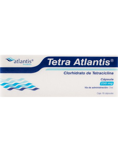 Tetra Atlantis Caps. 250 mg C/16
