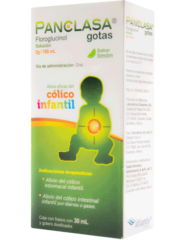 Panclasa Gts. 2 g / 100 mL Frasco con 30 mL.