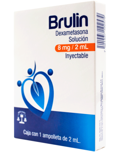 Brulin Sol. Iny 8 mg Amp. 2mL C/1