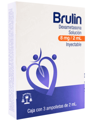 Brulin Sol. Iny 8 mg Amp. 2mL C/3