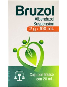 Bruzol Susp .2 g Fco 20 mL 2