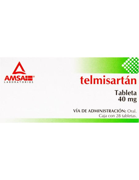 Telmisartán 40 mg C/28 Tabs. (Amsa)