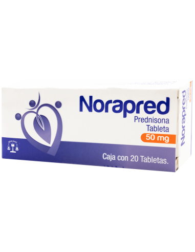 Norapred Tabs 50 mg C/20