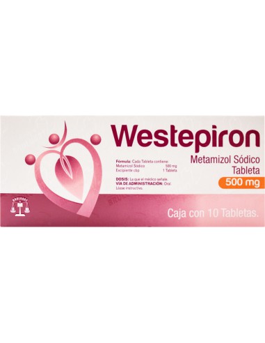 Westepiron Tabs 500 mg C/10