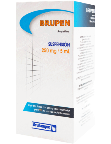 Brupen Susp. 250 mg / 5 mL Frasco con 90 mL.