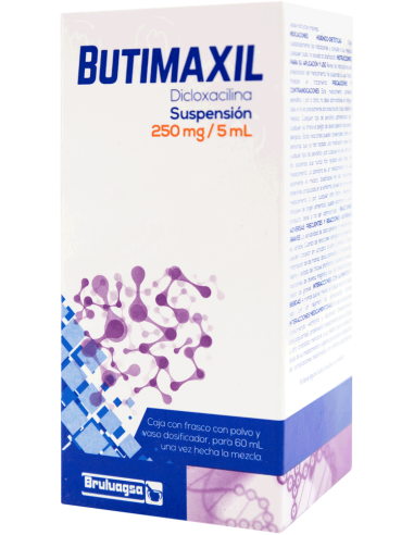 Butimaxil Susp. 250 mg / 5 mL Frasco 60 mL