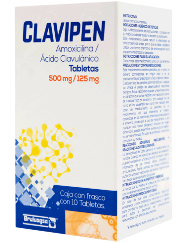 Clavipen Tabs 500mg C/10