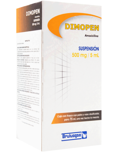 Dimopen Susp. 500 mg  / 5 mL Frasco 75 mL