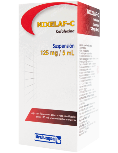 Nixelaf-C Susp. 125 mg / 5 mL Frasco 100 mL