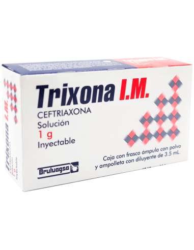 Trixona I.M Sol. Iny 1 g Amp. 3.5 mL