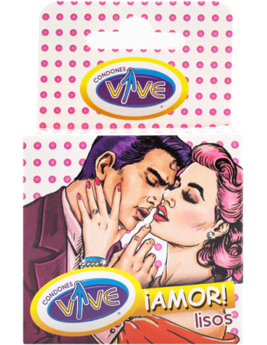 Condones Vive Amor Liso C/3