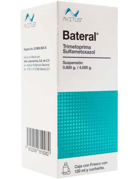 Bateral Susp. 0.800g / 4.000 g Fco. 120mL.