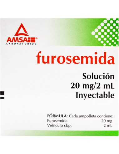 Furosemida Sol. Iny C/5 Amp. 20mg (Amsa)