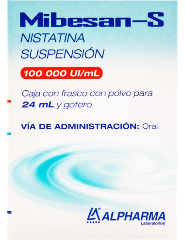 Mibesan-S Susp. 100 000 UI / mL. Fco. Pvo. 24 mL.
