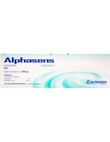 Alphasens Ung. 5% Tubo 35 grs.