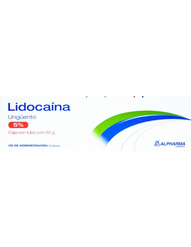 Lidocaina Ung Tubo 5% 35g. (Alpharma)
