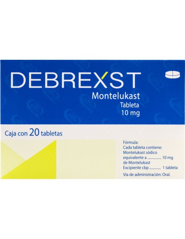 Debrexst Tabs 10 mg C/20