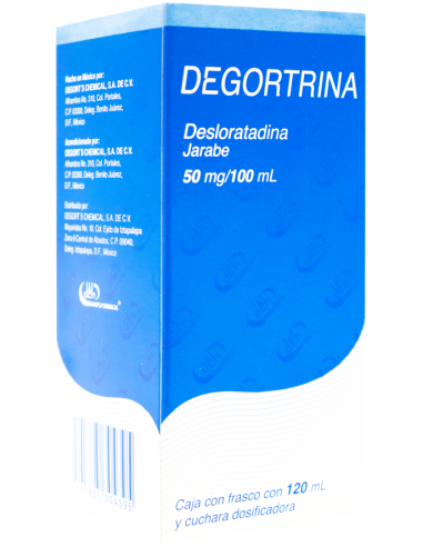 Degortrina Jbe. 50mg / 100mL Fco. 120mL.