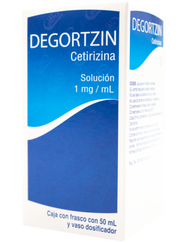 Degortzin Sol. 1 mg Fco. 50 mL.