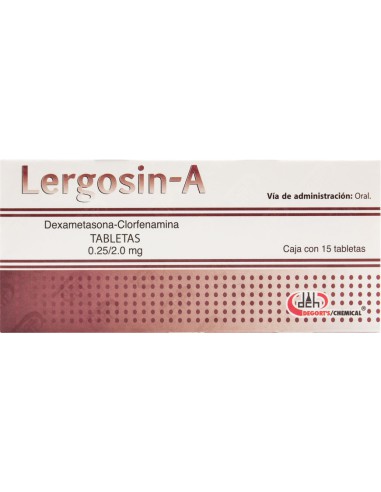 Lergosin-A Tabs 0.25 / 2.0 mg c/15