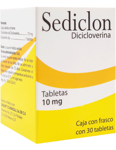 Sediclon Tabs 10 mg C/30