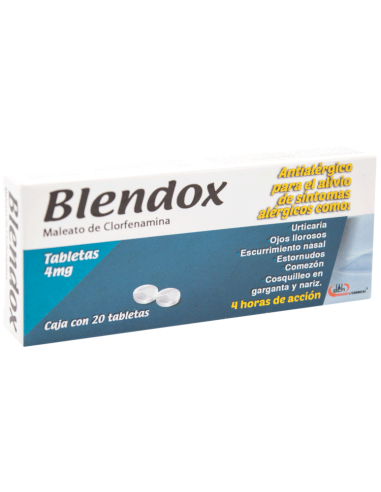 Blendox tabs 4 mg c-20