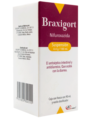 Braxigort Susp. 4.4g / 100mL Fco 90mL