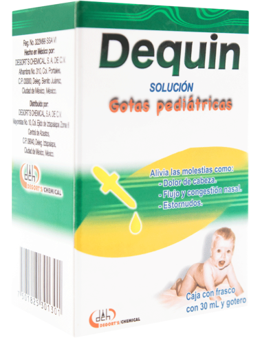 Dequin Sol. Pediátrica Fco. 30 mL.