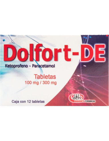 Dolfort-DE Tabs. 100 mg / 300 mg C/ 12