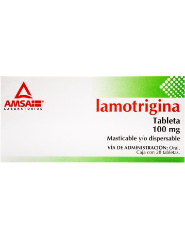 Lamotrigina Tabs. 100 mg C/28 (Amsa)