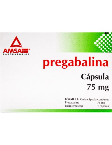 Pregabalina Caps. 75 mg C/28 (Amsa)