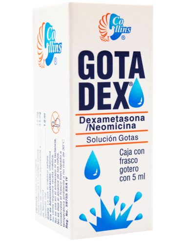 Gotadex Sol. Gotas Frasco 5mL.