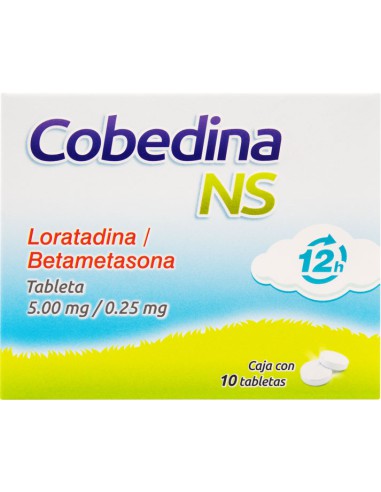 Cobedina NS Tabs 5mg / 0.25mg C/10