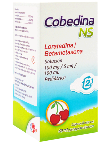 Cobedina NS Solución Pediátrica Fco. 60mL